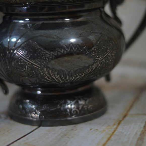 Wilxcox Silver Plate Victorian Container - Picture 5 of 8